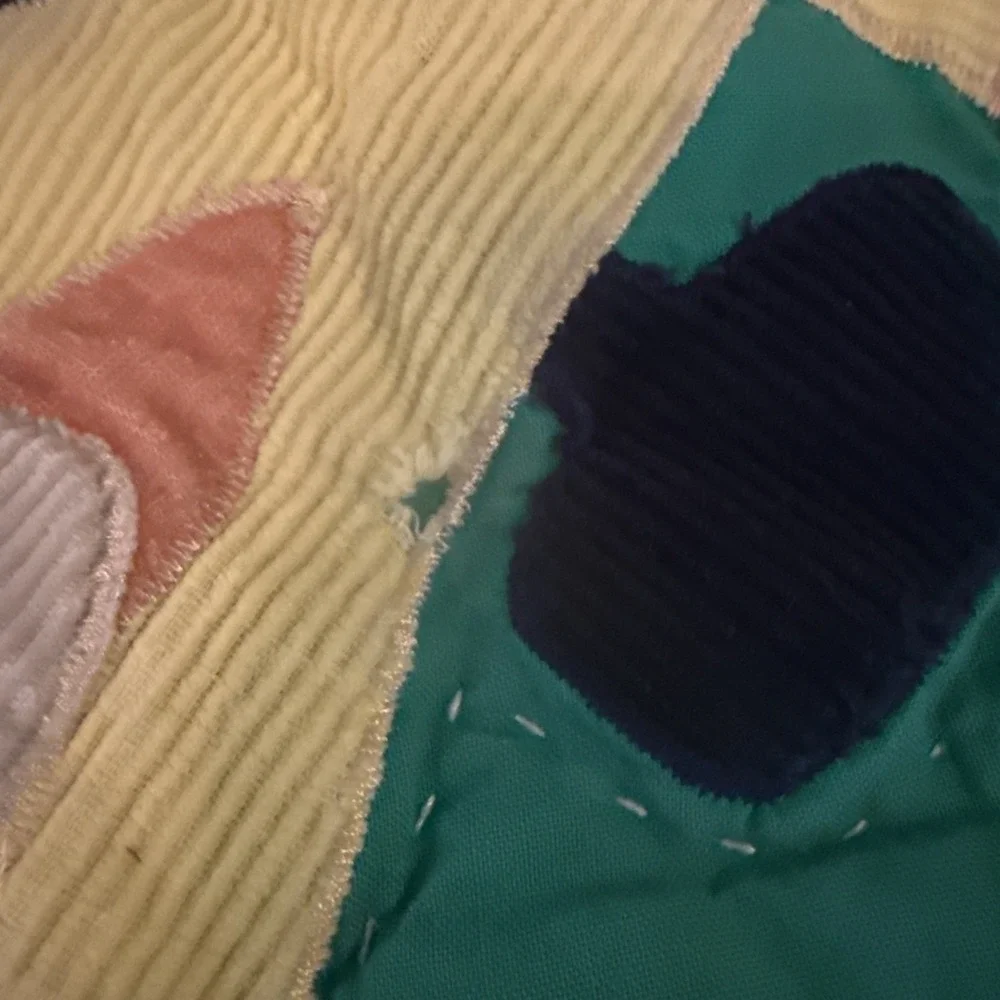 Quilted toddler sleeping bag transportation theme‎ blue green red yellow
